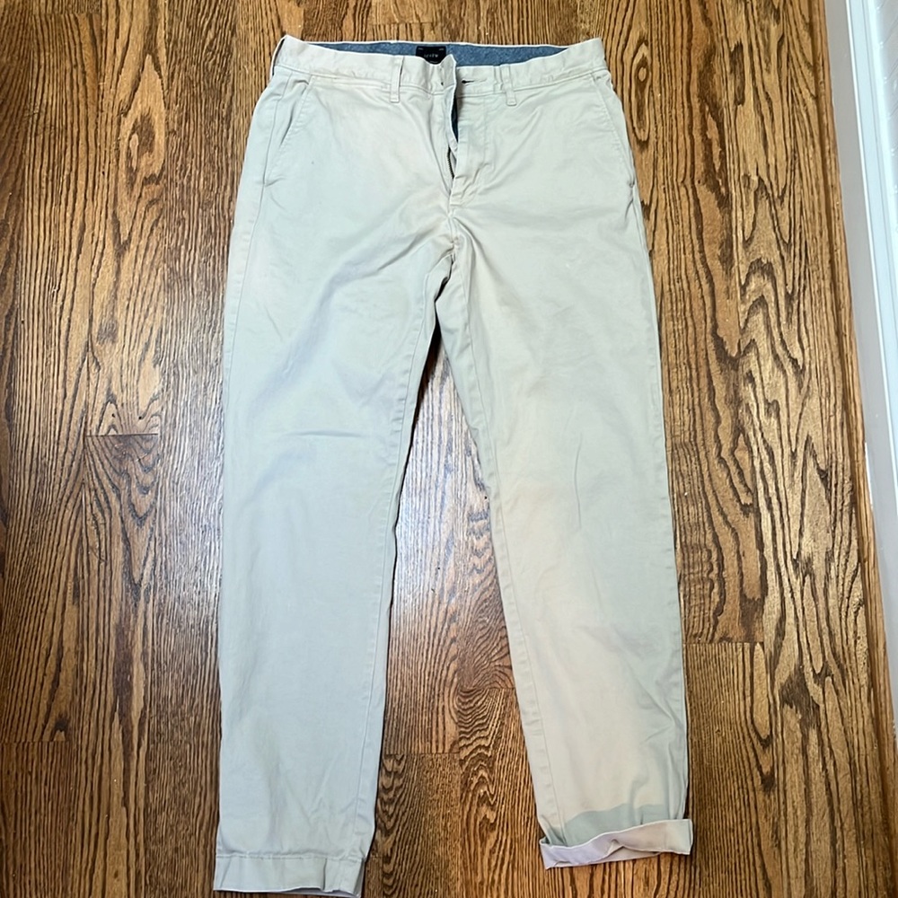 J. Crew 770 Straight Stretch Chino